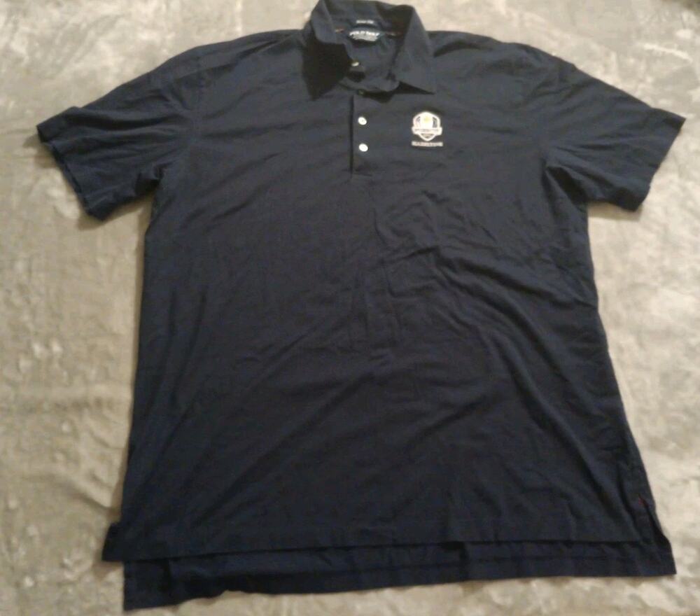 Polo Golf Ralph Lauren Ryder Cup 2016 Hazeltine Polo Shirt Mens XL Vintage Lisle